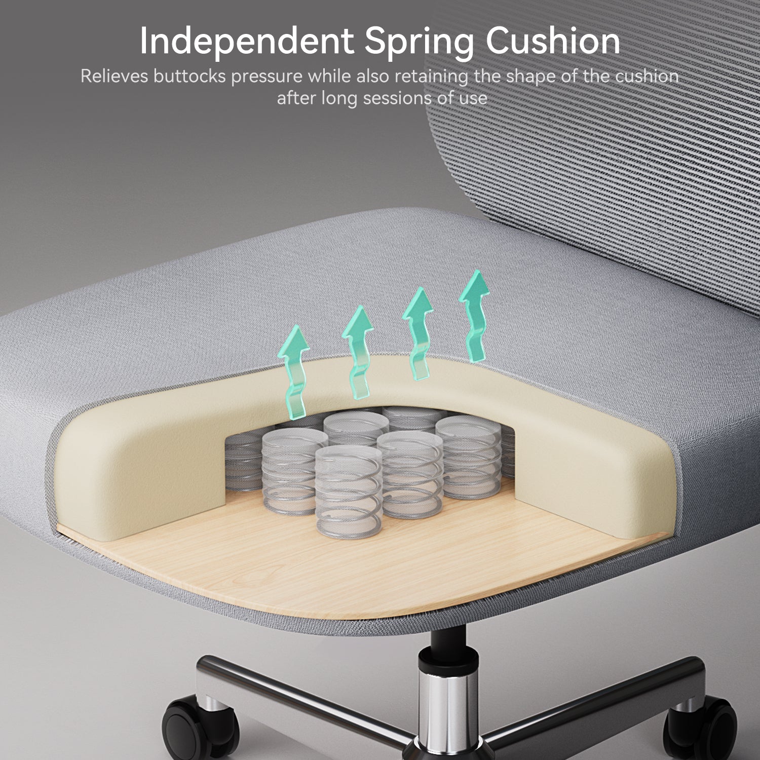 Hbada_P3_office_Chair without footrest  gray seat