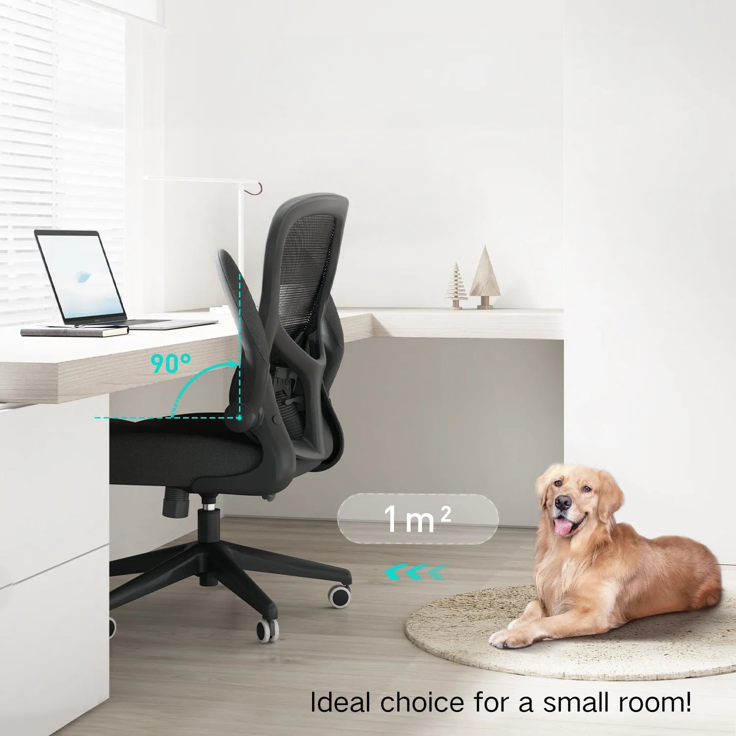 Hbada_J3_office_Chair black armrests